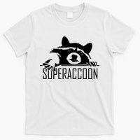 Super Raccoon Superraccon Trash Panda T-Shirt