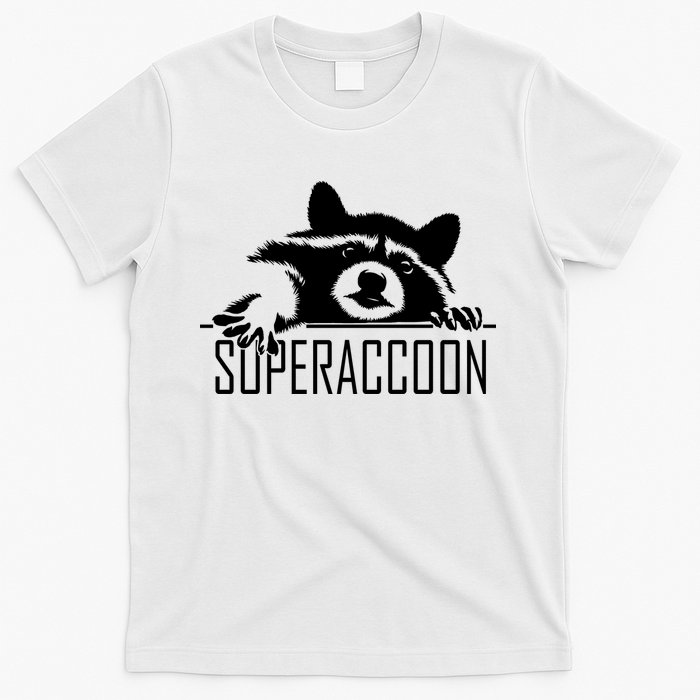 Super Raccoon Superraccon Trash Panda T-Shirt