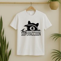 Super Raccoon Superraccon Trash Panda T-Shirt