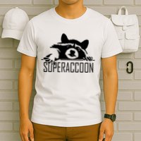 Super Raccoon Superraccon Trash Panda T-Shirt