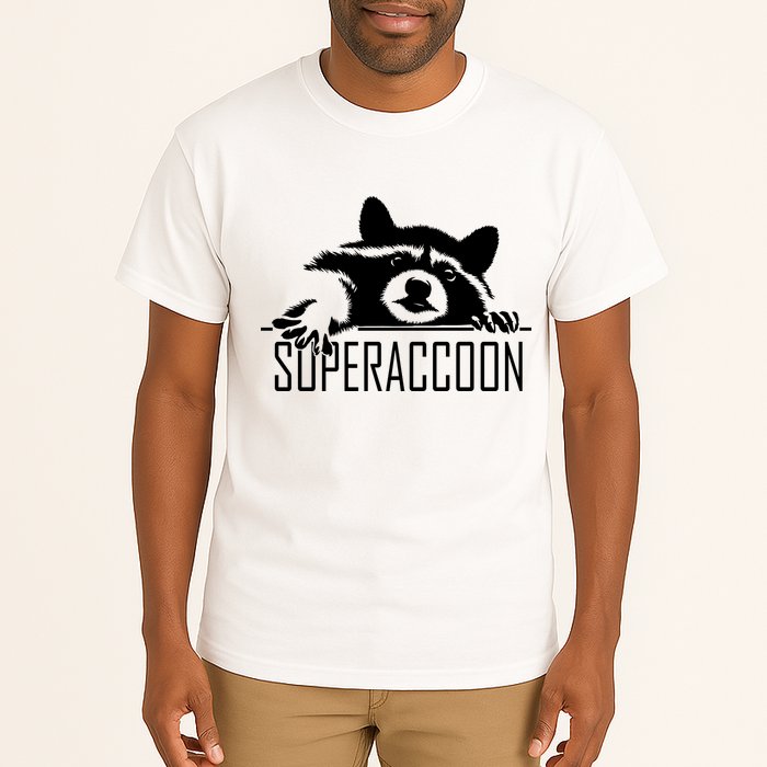 Super Raccoon Superraccon Trash Panda Tall T-Shirt