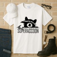 Super Raccoon Superraccon Trash Panda Tall T-Shirt