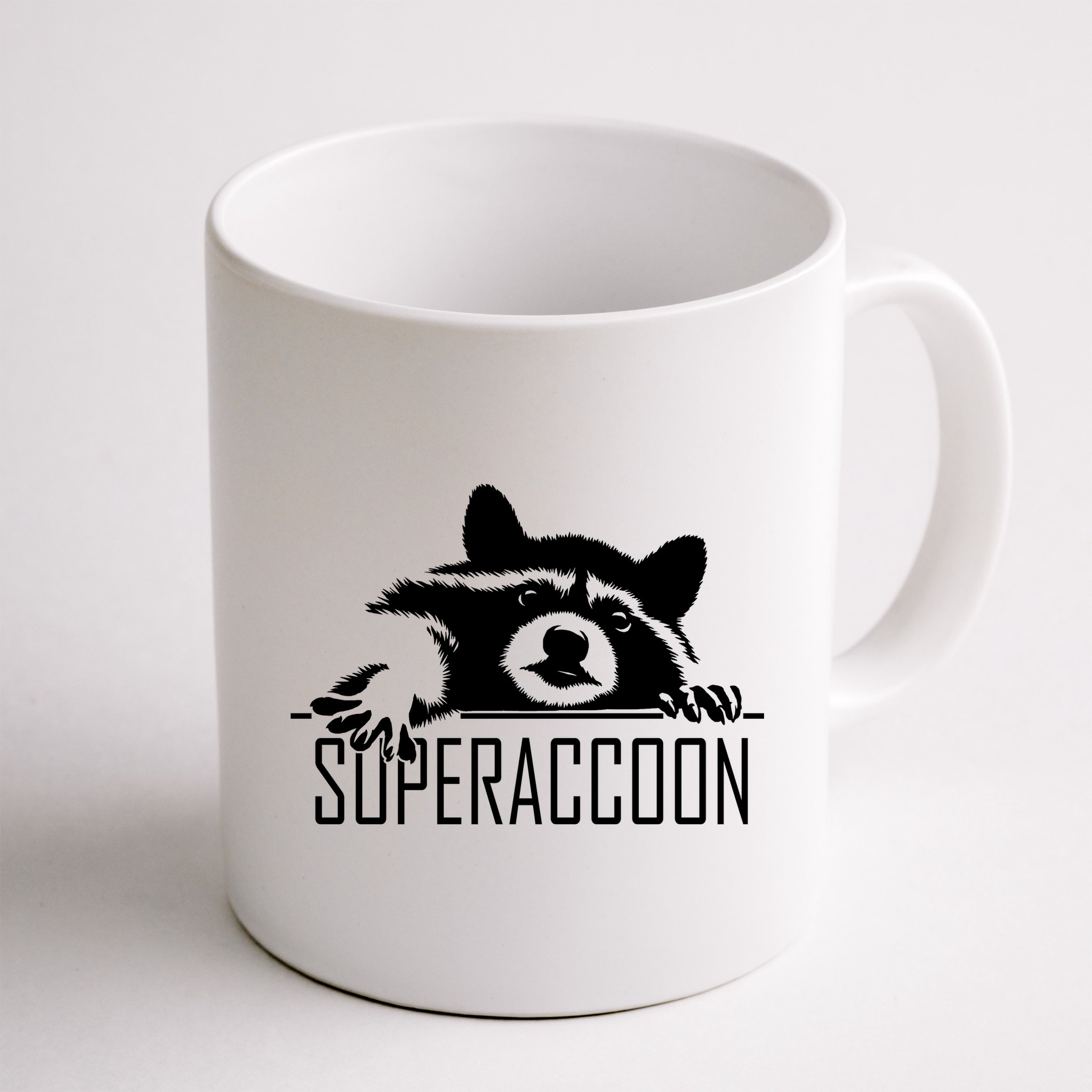 Super Raccoon Superraccon Trash Panda Mug