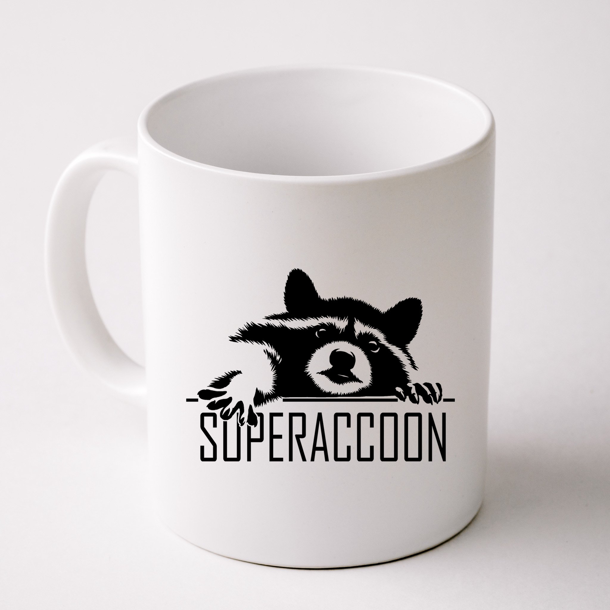 Super Raccoon Superraccon Trash Panda Mug