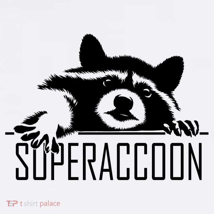 Super Raccoon Superraccon Trash Panda 11oz C Handle Ceramic Mug