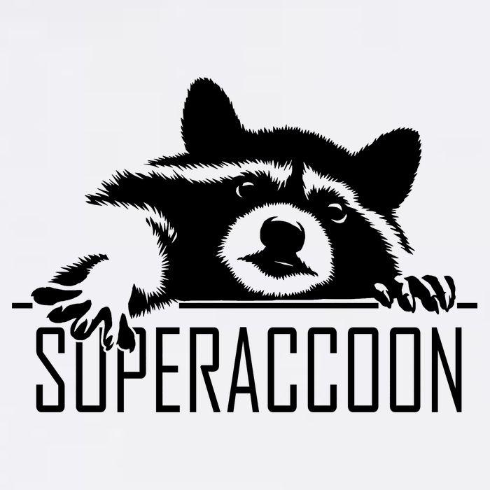 Super Raccoon Superraccon Trash Panda Flatbill Hat