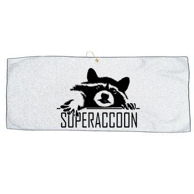 Super Raccoon Superraccon Trash Panda Large Microfiber Waffle Golf Towel