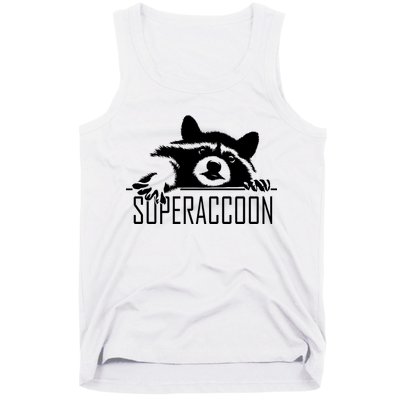 Super Raccoon Superraccon Trash Panda Tank Top