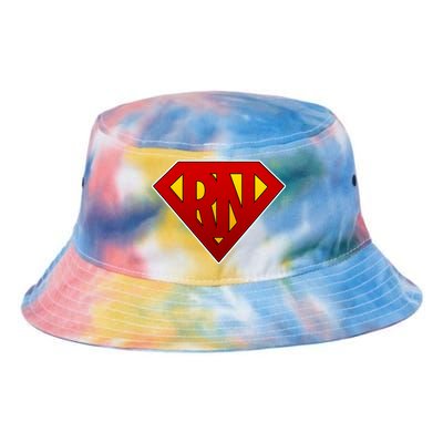 Super RN Registered Nurse Tie Dye Newport Bucket Hat