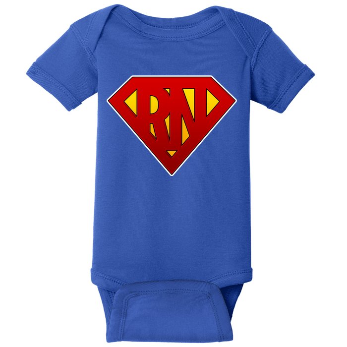 Super RN Registered Nurse Baby Bodysuit