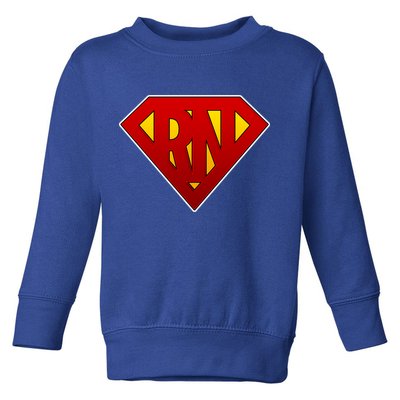 Super RN Registered Nurse Toddler Sweatshirt