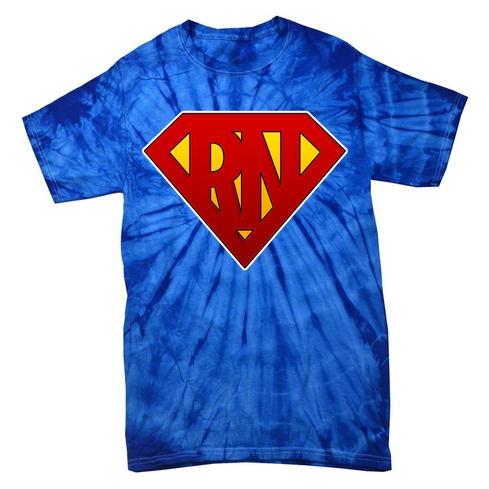 Super RN Registered Nurse Tie-Dye T-Shirt