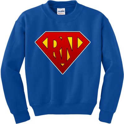 Super RN Registered Nurse Kids Sweatshirt