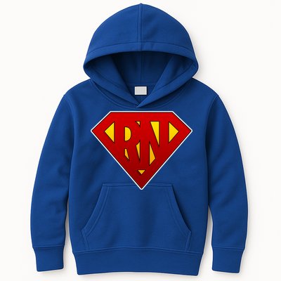 Super RN Registered Nurse Kids Hoodie