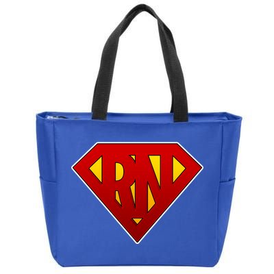 Super RN Registered Nurse Zip Tote Bag