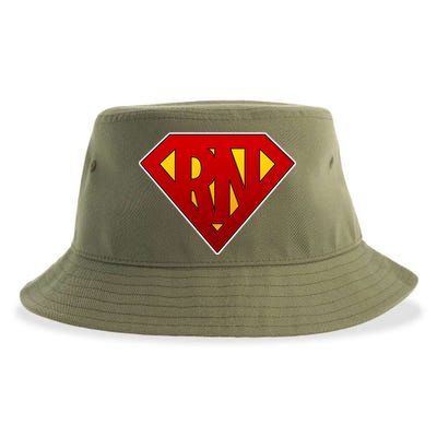 Super RN Registered Nurse Sustainable Bucket Hat