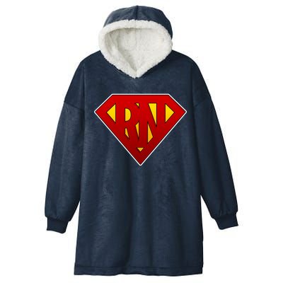 Super RN Registered Nurse Hooded Wearable Blanket