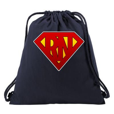 Super RN Registered Nurse Drawstring Bag