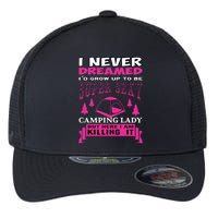 Super Sexy Camping Lady Flexfit Unipanel Trucker Cap