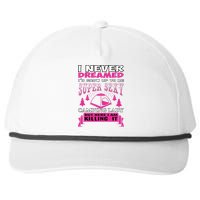 Super Sexy Camping Lady Snapback Five-Panel Rope Hat