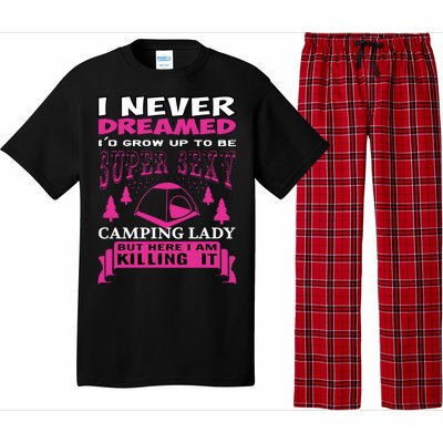 Super Sexy Camping Lady Pajama Set