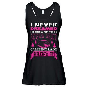 Super Sexy Camping Lady Ladies Essential Flowy Tank