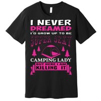 Super Sexy Camping Lady Premium T-Shirt