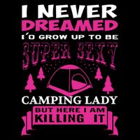 Super Sexy Camping Lady Visor