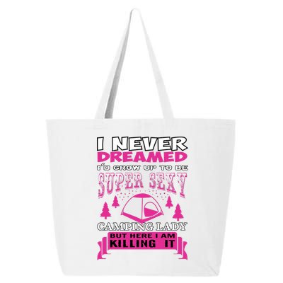 Super Sexy Camping Lady 25L Jumbo Tote