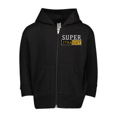 Super Straight Toddler Zip Fleece Hoodie