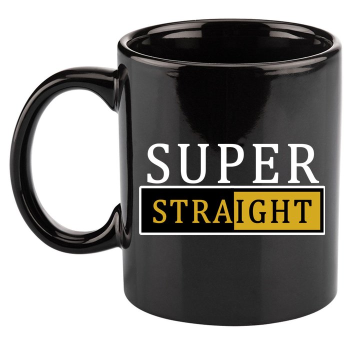 Super Straight 11oz C Handle Ceramic Mug