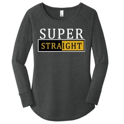 Super Straight Women's Perfect Tri Tunic Long Sleeve Shirt