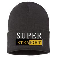 Super Straight Sustainable Knit Beanie