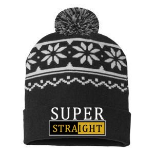 Super Straight USA-Made Snowflake Beanie