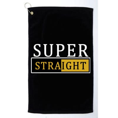 Super Straight Platinum Collection Golf Towel