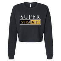 Super Straight Cropped Pullover Crew