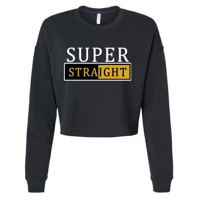 Super Straight Cropped Pullover Crew