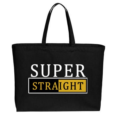 Super Straight Cotton Canvas Jumbo Tote