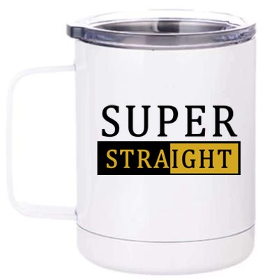 Super Straight 12 oz Stainless Steel Tumbler Cup