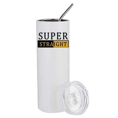 Super Straight Stainless Steel Tumbler