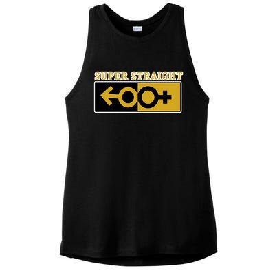 Super Straight Identity Ladies PosiCharge Tri-Blend Wicking Tank