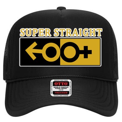 Super Straight Identity High Crown Mesh Back Trucker Hat