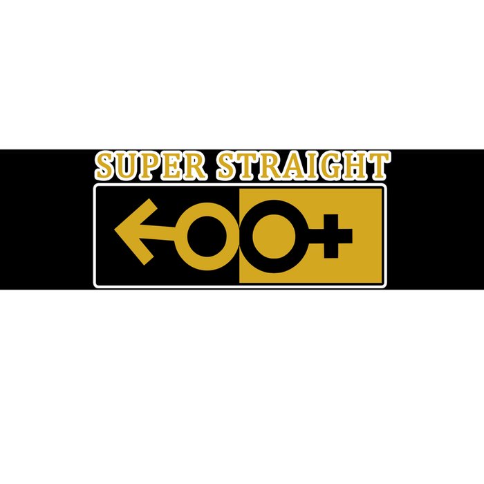 Super Straight Identity Bumper Sticker