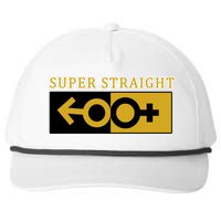 Super Straight Identity Snapback Five-Panel Rope Hat