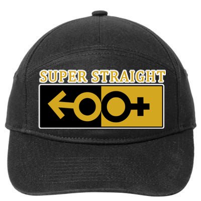 Super Straight Identity 7-Panel Snapback Hat