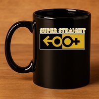 Super Straight Identity 11oz C Handle Ceramic Mug