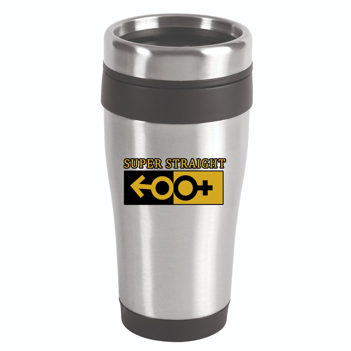 Super Straight Identity 16oz Travel Tumbler