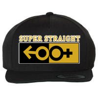 Super Straight Identity Wool Snapback Cap