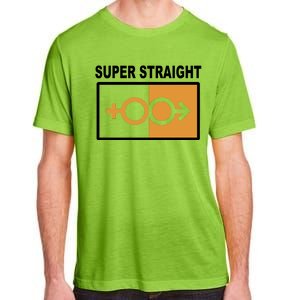 Super Straight Pride Bar Style Adult ChromaSoft Performance T-Shirt