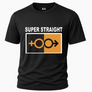 Super Straight Pride Bar Style Cooling Performance Crew T-Shirt